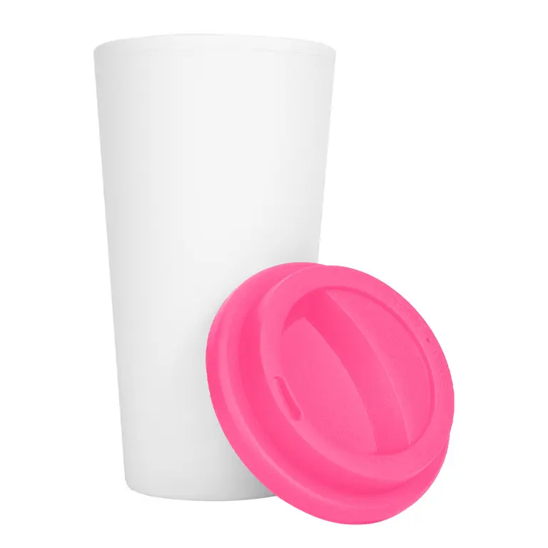 blanco con tapa rosada